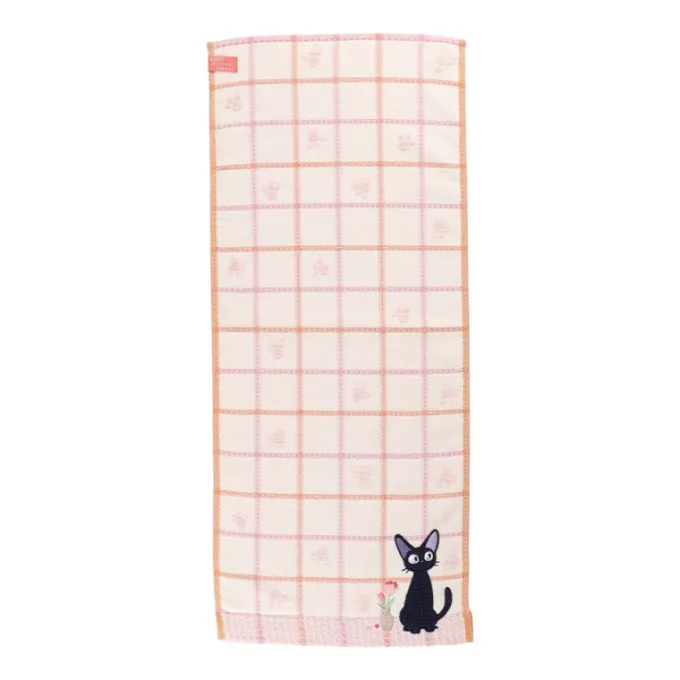 Maison Ghibli Linge De Maison|Serviette gauffrée Kiki 34x80 cm - Kiki la petite sorcière