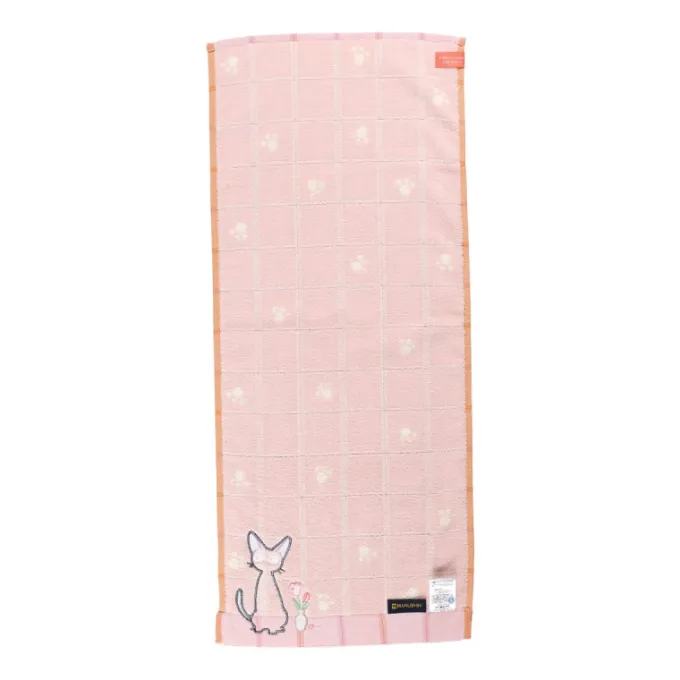 Maison Ghibli Linge De Maison|Serviette gauffrée Kiki 34x80 cm - Kiki la petite sorcière