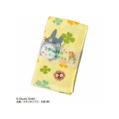 Maison Ghibli Linge De Maison|Serviette Imabari Totoro Trèfle 34x80 cm - Mon Voisin Totoro
