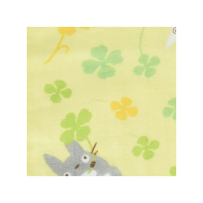 Maison Ghibli Linge De Maison|Serviette Imabari Totoro Trèfle 34x80 cm - Mon Voisin Totoro
