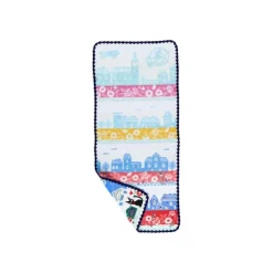 Maison Ghibli Linge De Maison|Serviette Rues de Paris 34x80 cm - Kiki la petite sorcière