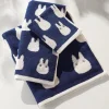 Maison Ghibli Linge De Maison|Serviette Silhouette Totoro Blanc 33x80 cm - Mon Voisin Totoro