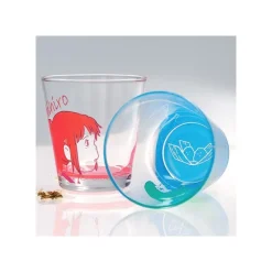 Maison Ghibli Cuisine Et Table|Set 2 Verres Chihiro & Haku - Le Voyage de Chihiro