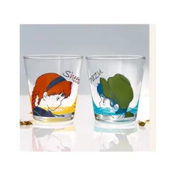 Maison Ghibli Cuisine Et Table|Set 2 Verres Sheeta & Pazu - Le Château dans le ciel