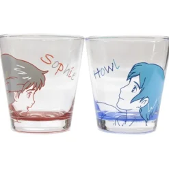 Maison Ghibli Cuisine Et Table|Set 2 Verres Sophie & Howl - Le Château ambulant