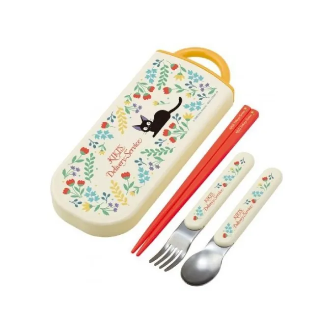 Maison Ghibli Cuisine Et Table|Set Baguettes Cuillère Fourchette Jardin Botanique - Kiki la petite s