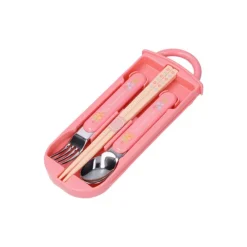 Maison Ghibli Cuisine Et Table|Set Baguettes Cuillère Fourchette Mei & Totoro - Mon Voisin Totoro