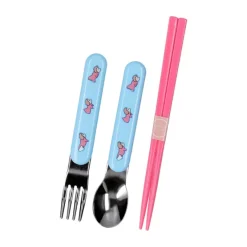 Maison Ghibli Cuisine Et Table|Set Baguettes Cuillère Fourchette Ponyo dans la mer - Ponyo sur la fa