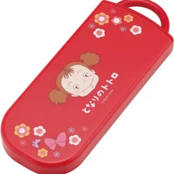 Maison Ghibli Cuisine Et Table|Set Baguettes Cuillère Fourchette Mei rouge - Mon Voisin Totoro