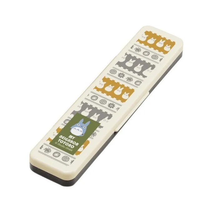 Maison Ghibli Cuisine Et Table|Set Baguettes Et Cuillère Totoro Blanc Farandole - Mon Voisin Totoro