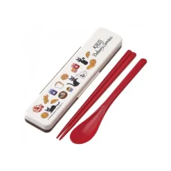 Maison Ghibli Cuisine Et Table|Set Baguettes et Cuillère Jiji Boulangerie - Kiki la petite sorcière