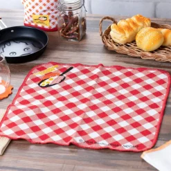 Maison Ghibli Cuisine Et Table|Set de 2 Torchons Calcifer - Le Château ambulant