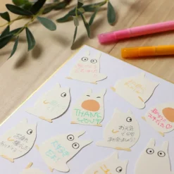 Maison Ghibli Petit Matériel|Set de stickers Totoro Blanc - Mon Voisin Totoro