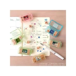 Maison Ghibli Petit Matériel|Set de Tampons Vert Totoro - Mon Voisin Totoro