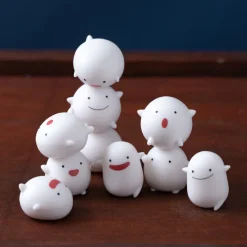 Maison Ghibli Jouets|Set Figurines Nosechara Warawara - Le Garçon et le Héron