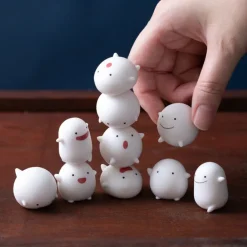 Maison Ghibli Jouets|Set Figurines Nosechara Warawara - Le Garçon et le Héron