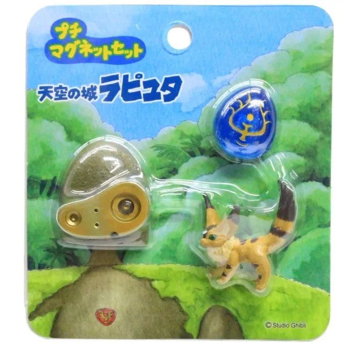Maison Ghibli Magnets|Set Magnet Robot Soldat Laputa - Le Château dans le ciel
