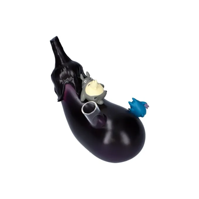Maison Ghibli Décoration|Soliflore Aubergine - Mon Voisin Totoro