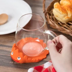 Maison Ghibli Cuisine Et Table|Sous-verre Calcifer - Le Château ambulant