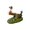 Maison Ghibli Statues|Statue Balancoire Mei Et Totoro Bleu Et Blanc  - Mon Voisin Totoro