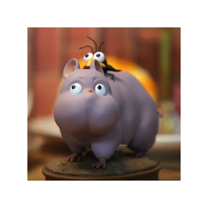 Maison Ghibli Statues|Statue Boh Mouse et Oiseau - Le Voyage de Chihiro