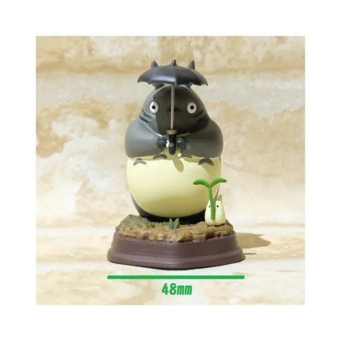 Maison Ghibli Statues|Statue Collection Stop Motion Totoro Gris Dondoko Pose 4 - Mon Voisin