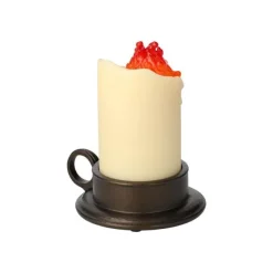 Maison Ghibli Statues|Statue lumineuse Calcifer Bougie - Le Château ambulant
