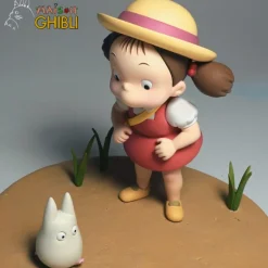 Maison Ghibli Éditions Limitées|Statue Mei et petit Totoro - Mon Voisin Totoro