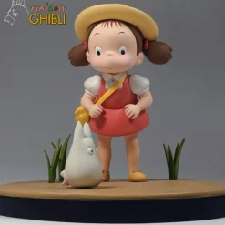 Maison Ghibli Éditions Limitées|Statue Mei et petit Totoro - Mon Voisin Totoro