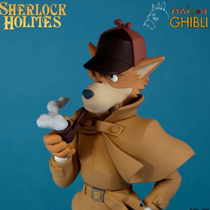 Maison Ghibli Éditions Limitées|Statue SHERLOCK HOLMES - Semic Animation Collection