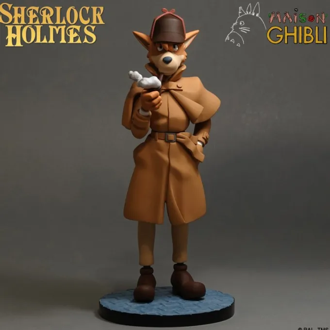 Maison Ghibli Éditions Limitées|Statue SHERLOCK HOLMES - Semic Animation Collection