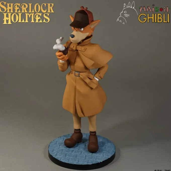 Maison Ghibli Éditions Limitées|Statue SHERLOCK HOLMES - Semic Animation Collection