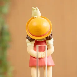 Maison Ghibli Décoration|Statue Soliflore Mei & Totoro Blanc - Mon Voisin Totoro