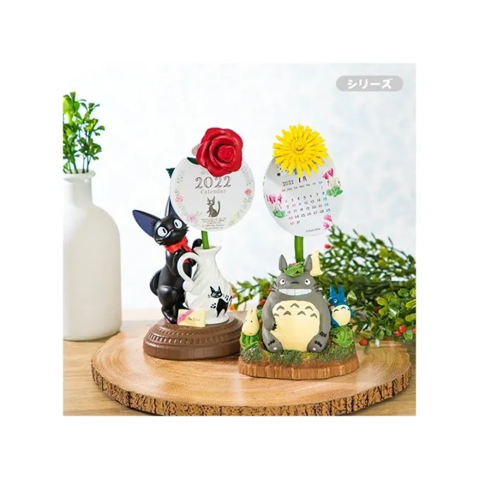 Maison Ghibli Statues|Statue Totoro et ses amis sous un pissenlit - Mon Voisin Totoro
