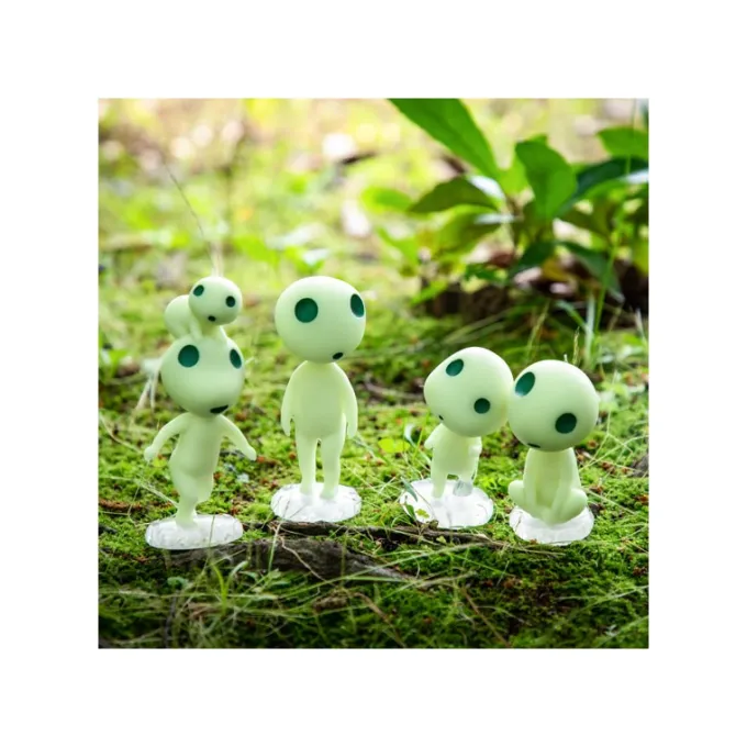 Maison Ghibli Statues|Statuette Kodama debout - Princesse Mononoké