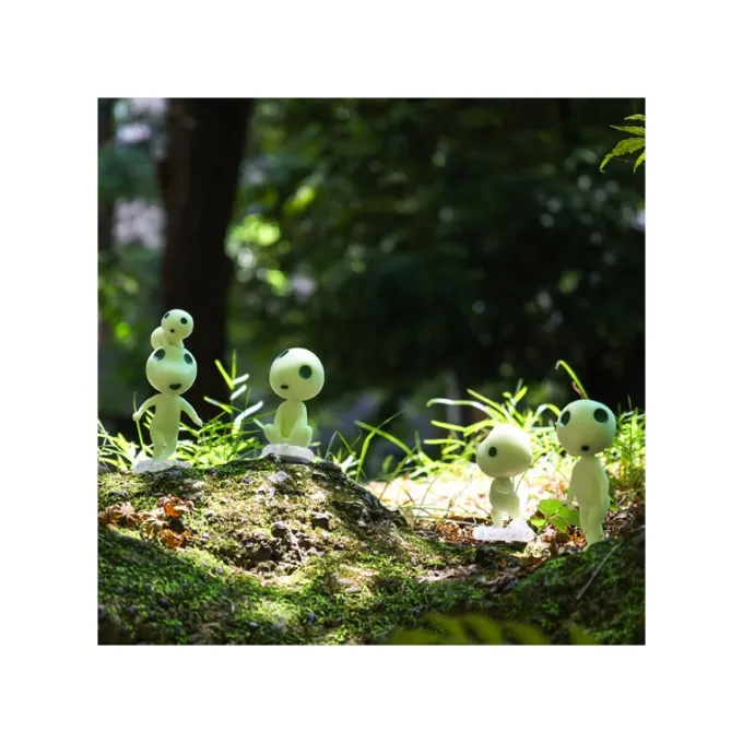 Maison Ghibli Statues|Statuette Kodama debout - Princesse Mononoké