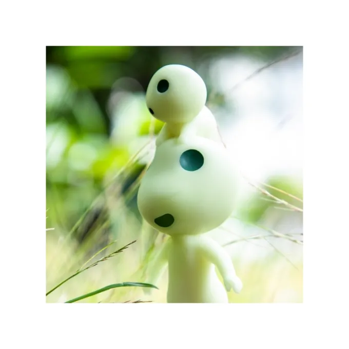 Maison Ghibli Statues|Statuette petit et grand Kodama - Princesse Mononoké