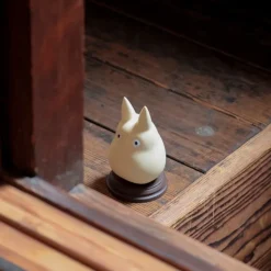 Maison Ghibli Statues|Statuette Totoro blanc surpris - Mon Voisin Totoro