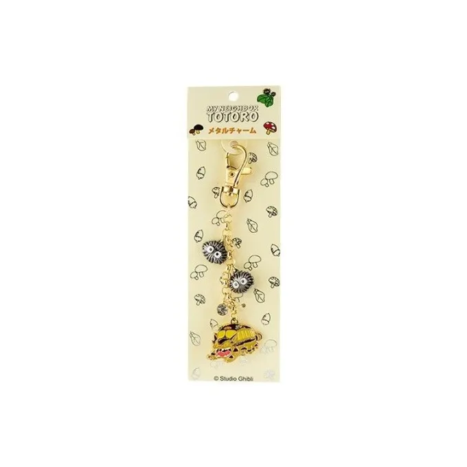 Maison Ghibli Straps|Strap Pendentif Chatbus Et Soot Sprite - Mon Voisin Totoro