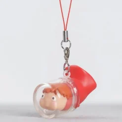 Maison Ghibli Straps|Strap Ponyo dans son bocal - Ponyo sur la falaise