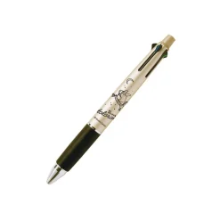 Maison Ghibli Écriture|Stylo Bille 4 couleurs Argent - Mon Voisin Totoro