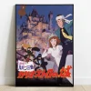 Maison Ghibli Décoration Murale|Tableau 02 - Affiche Lupin rétro - Le Château de Cagliostro