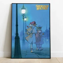 Maison Ghibli Décoration Murale|Tableau 02 - Holmes & Watson - Sherlock Holmes