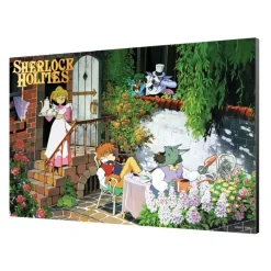 Maison Ghibli Décoration Murale|Tableau 03 - Tea time - Sherlock Holmes