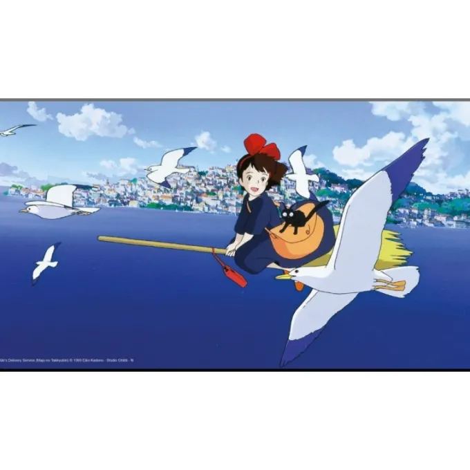 Maison Ghibli Décoration Murale|Tableau Ghibli 01 - Kiki la petite sorcière