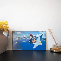 Maison Ghibli Décoration Murale|Tableau Ghibli 01 - Kiki la petite sorcière