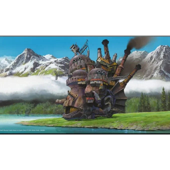 Maison Ghibli Décoration Murale|Tableau Ghibli 05 - Le Château ambulant