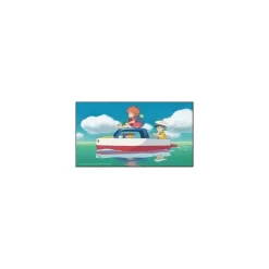 Maison Ghibli Décoration Murale|Tableau Ghibli 02 - Ponyo et Sosuke