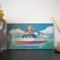 Maison Ghibli Décoration Murale|Tableau Ghibli 02 - Ponyo et Sosuke