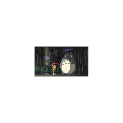 Maison Ghibli Décoration Murale|Tableau Ghibli 07 - Totoro Arrêt De Bus